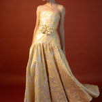 ESTEFANIA Dresses Peach Bloom Dress