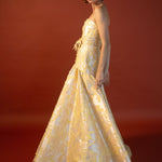 ESTEFANIA Dresses Peach Bloom Dress