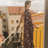 ESTEFANIA INTERNACIONAL Dress Veneto Dress Mocha