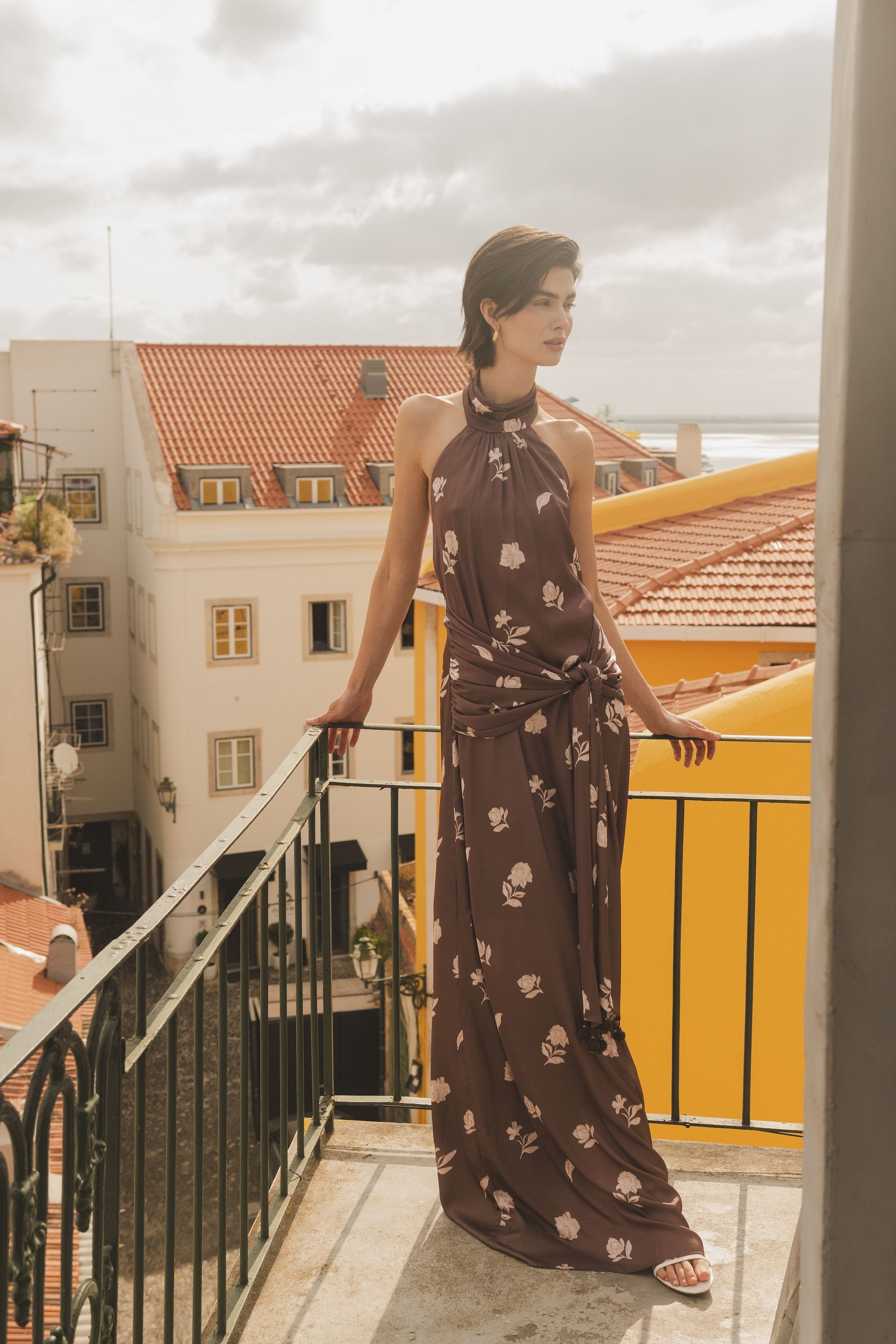 ESTEFANIA INTERNACIONAL Dress Veneto Dress Mocha