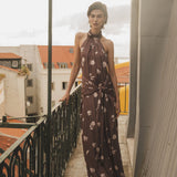 ESTEFANIA INTERNACIONAL Dress Veneto Dress Mocha