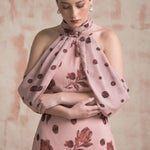 ESTEFANIA INTERNACIONAL Dress Vesubio Dress Cherry Blush