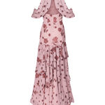 ESTEFANIA INTERNACIONAL Dress Vesubio Dress Cherry Blush