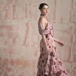 ESTEFANIA INTERNACIONAL Dress Vesubio Dress Cherry Blush