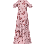 ESTEFANIA INTERNACIONAL Dress Vesubio Dress Cherry Blush