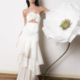 ESTEFANIA OFFICIAL Villa Rosa Dress