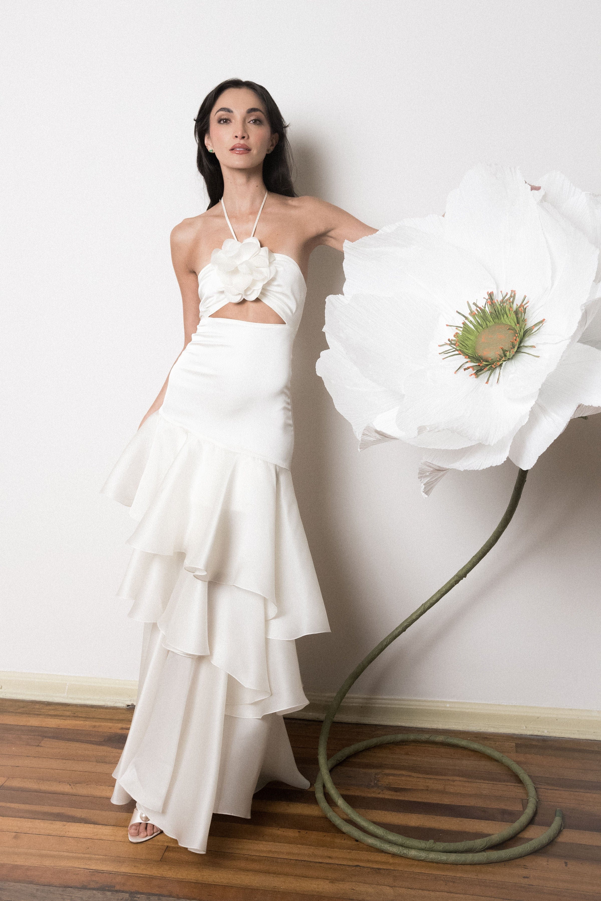 ESTEFANIA OFFICIAL Villa Rosa Dress