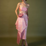 ESTEFANIA Top Idilio Top Mikado Pink