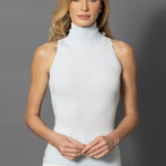 Fallon and Ava Top The Sleeveless Bow Turtleneck