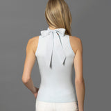Fallon and Ava Top The Sleeveless Bow Turtleneck