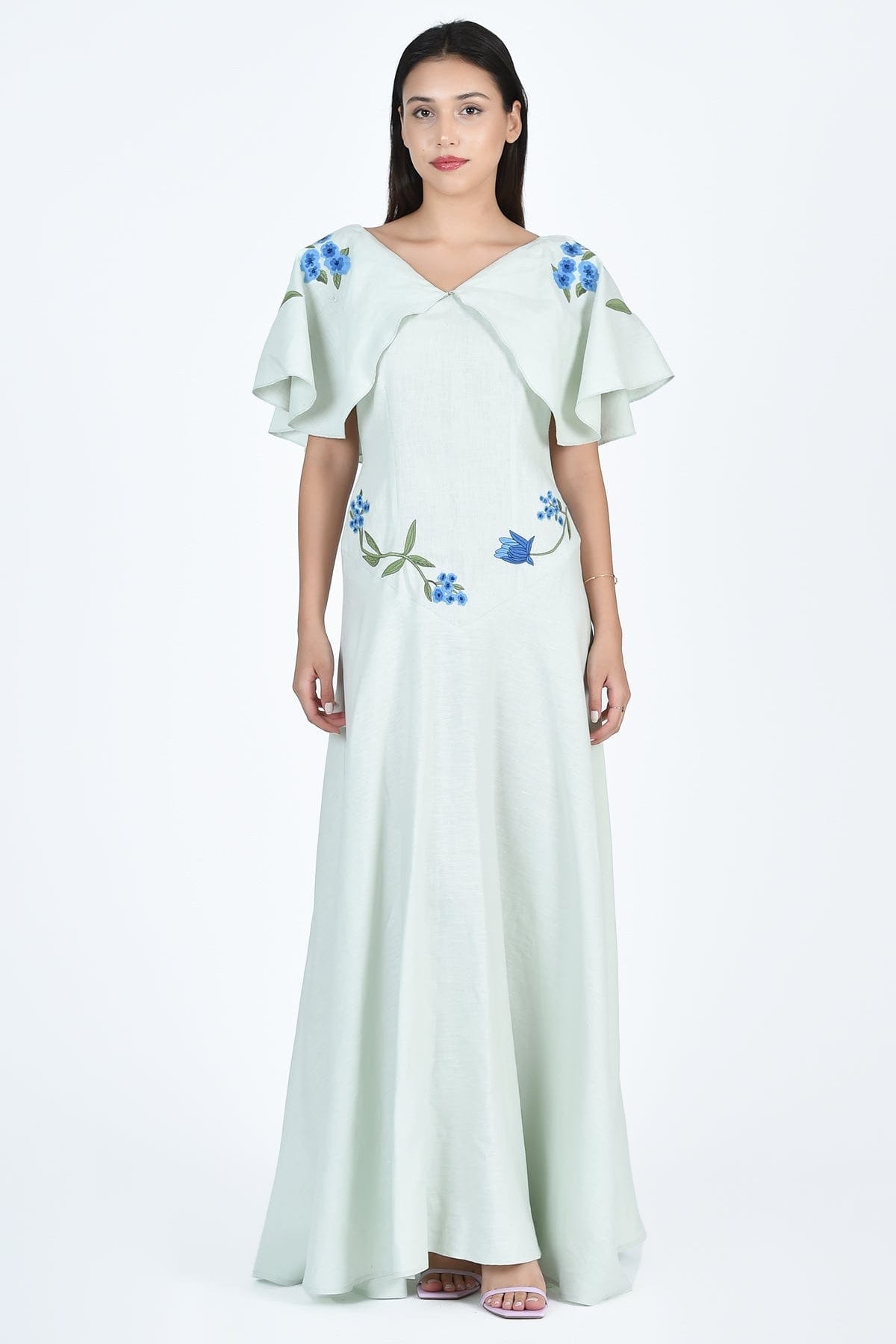 Fanm Mon Dress XXS / Mint Green Alexis Dress