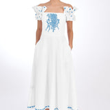 Fanm Mon Dress XXS / White Alya Marassa