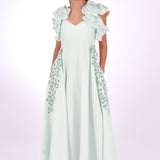 Fanm Mon Dress L / Mint Green Essen Marassa