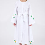 Fanm Mon Dress XXS / White Jama Dress