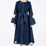 Fanm Mon Dress XXS / Indigo Blue Jama Dress