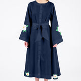 Fanm Mon Dress XXS / Indigo Blue Jama Dress
