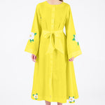Fanm Mon Dress XXS / Bright Yellow Jama Dress