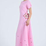 Fanm Mon Dress XXS / Fondant Pink Kandra