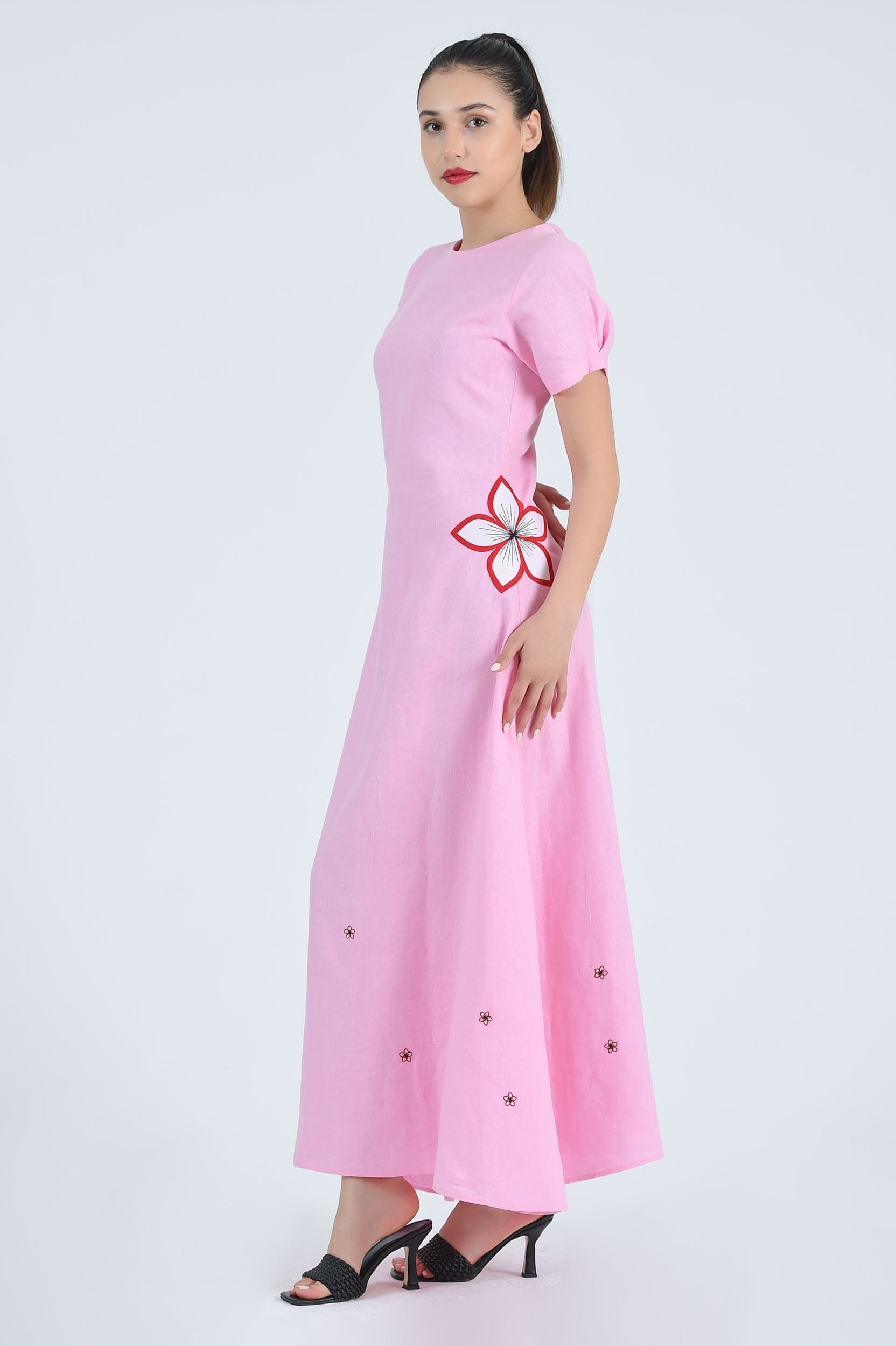 Fanm Mon Dress XXS / Fondant Pink Kandra