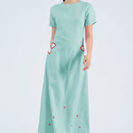 Fanm Mon Dress XXS / Sage Leaf Kandra