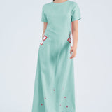 Fanm Mon Dress XXS / Sage Leaf Kandra