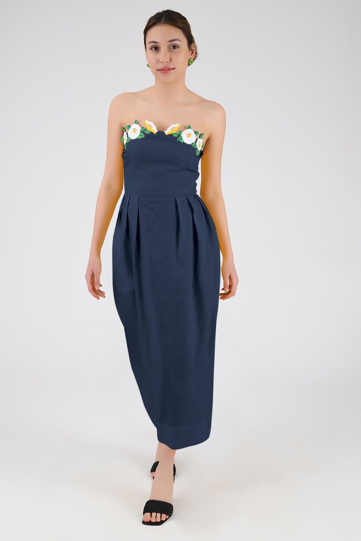 Fanm Mon Dress XXS / Indigo Blue Lorr Dress (Wanga)