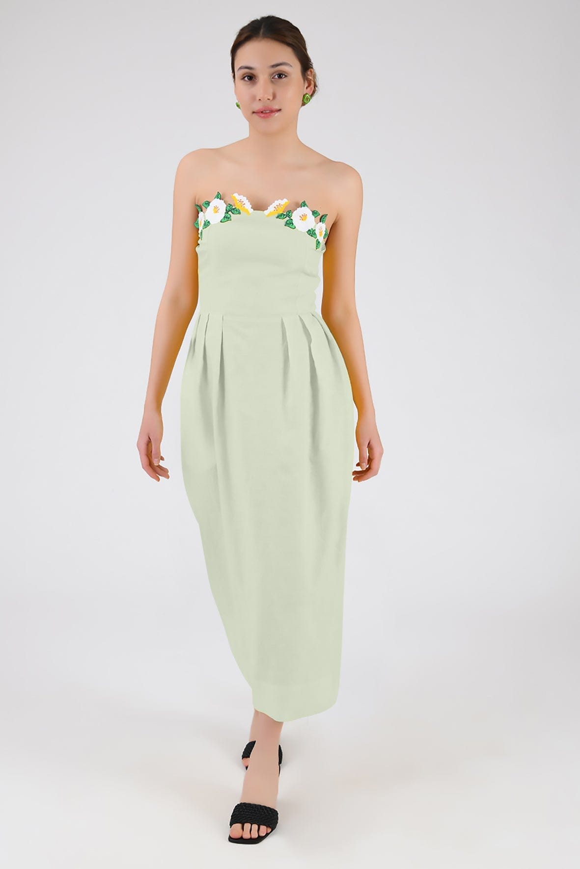 Fanm Mon Dress XXS / Mint Green Lorr Dress (Wanga)