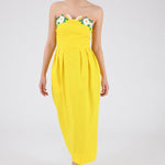 Fanm Mon Dress XXS / Bright Yellow Lorr Dress (Wanga)