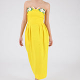 Fanm Mon Dress XXS / Bright Yellow Lorr Dress (Wanga)