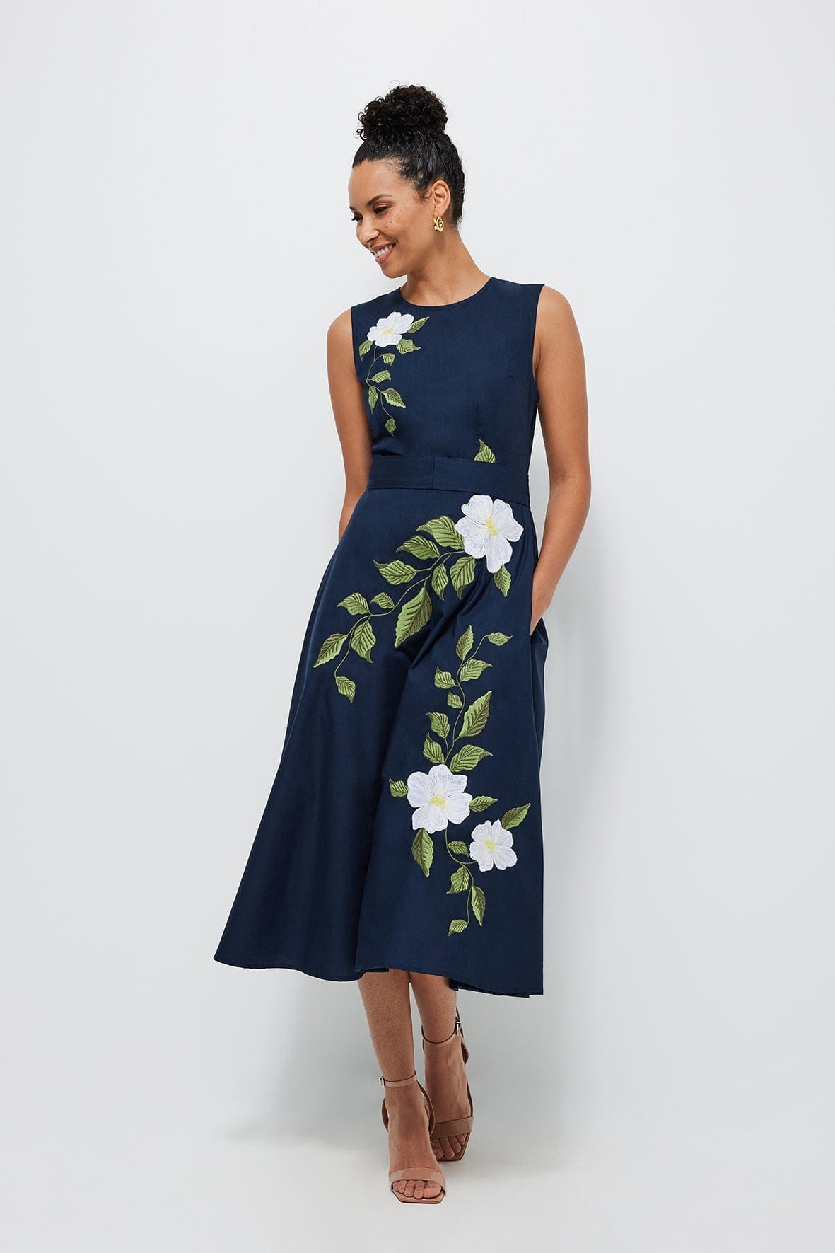Fanm Mon Dress XXS / indigo blue Magnolia Dress
