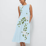 Fanm Mon Dress XXS / Light Lagoon Magnolia Dress
