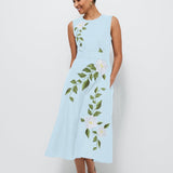 Fanm Mon Dress XXS / Light Lagoon Magnolia Dress