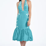 Fanm Mon Dress XS / Teal Oksana Dress