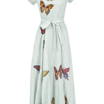 Fanm Mon Dress XXS / Mint Green Papiyon Dress