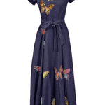 Fanm Mon Dress XXS / Indigo Blue Papiyon Dress