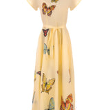 Fanm Mon Dress XXS / Light Yellow Papiyon Dress