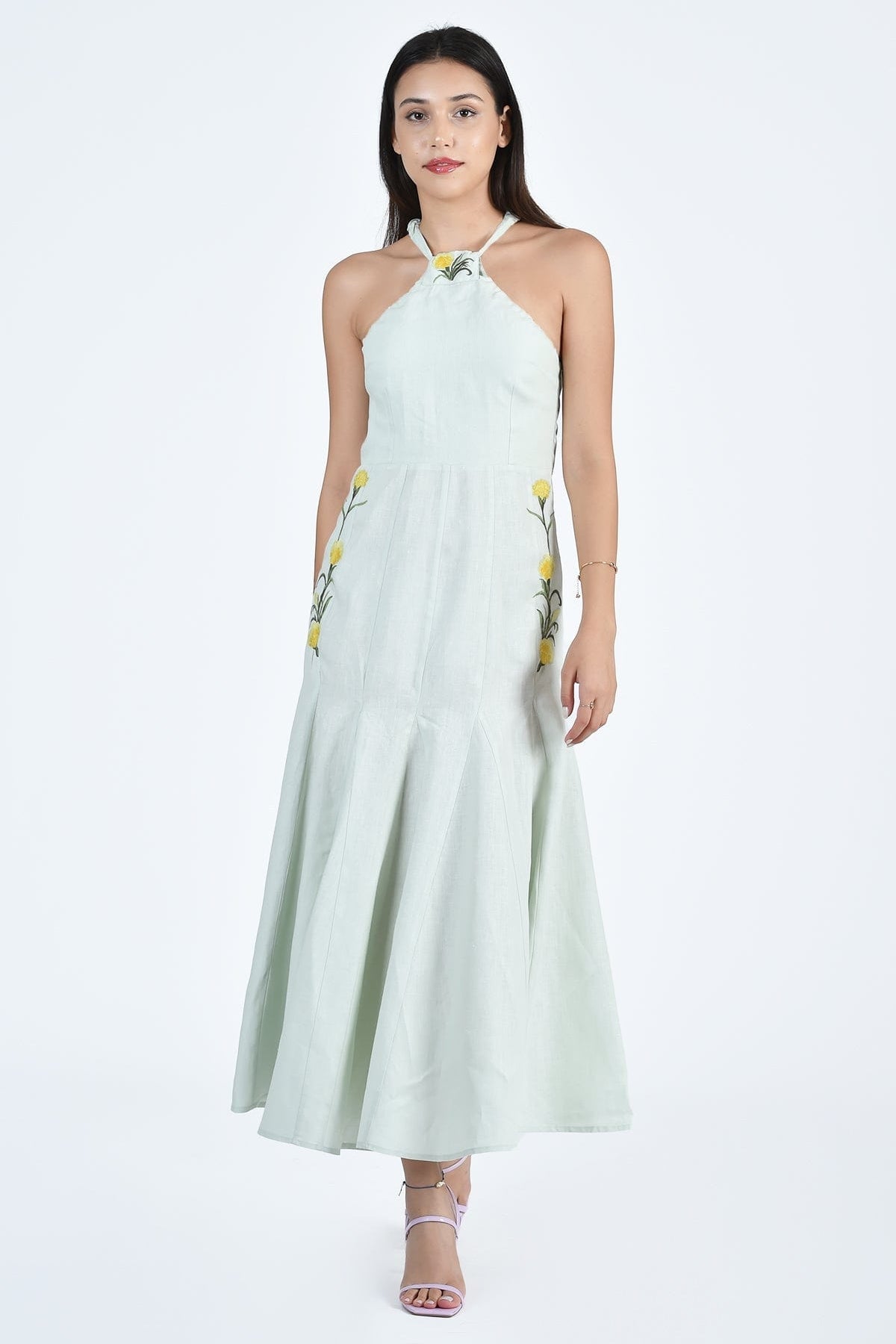 Fanm Mon Dress XXS / Mint Green Sabrina Dress