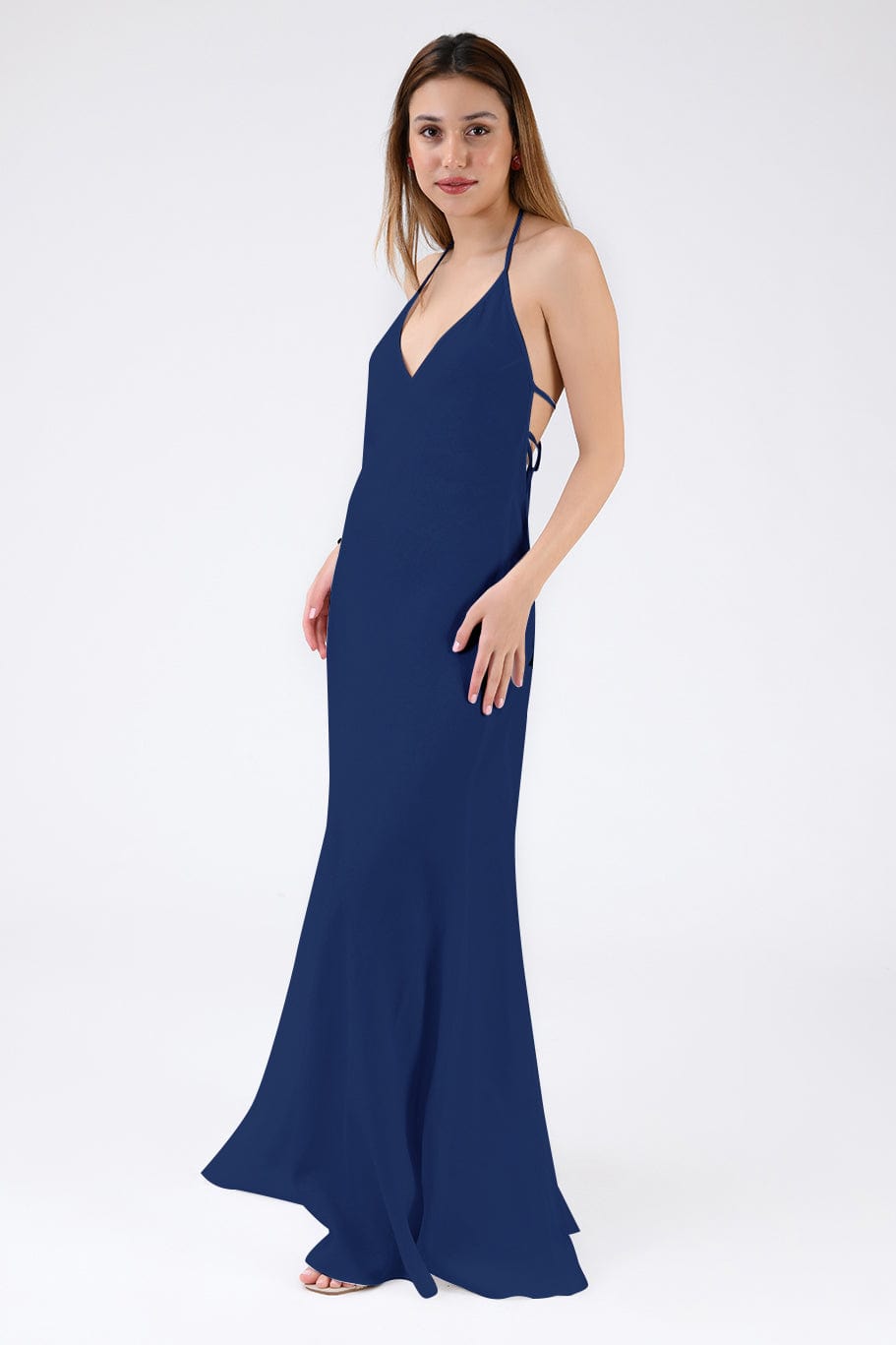 Fanm Mon Dress L / Indigo Blue Saff