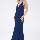 Fanm Mon Dress L / Indigo Blue Saff