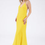 Fanm Mon Dress L / Bright Yellow Saff