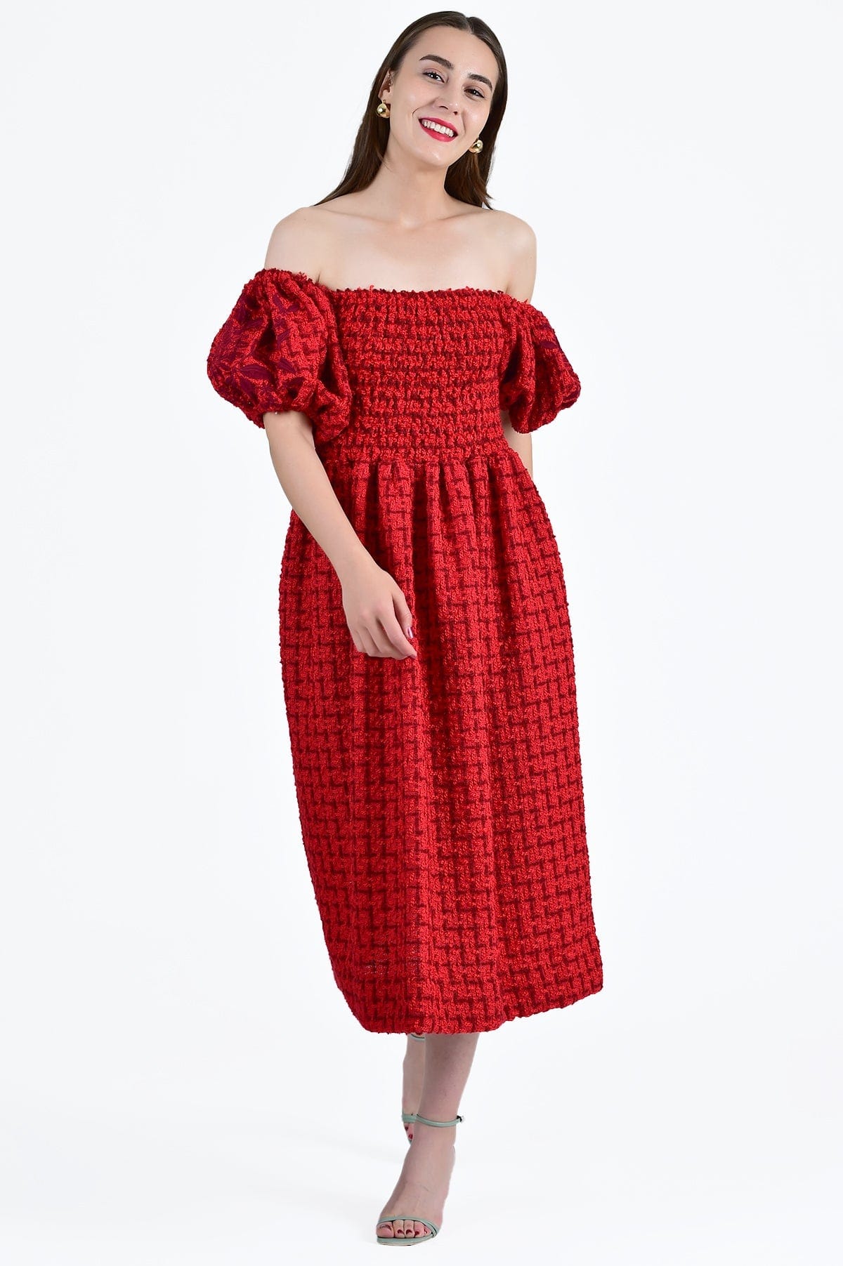 Fanm Mon Dresses XXS / Boucle Cherry Buse Dress