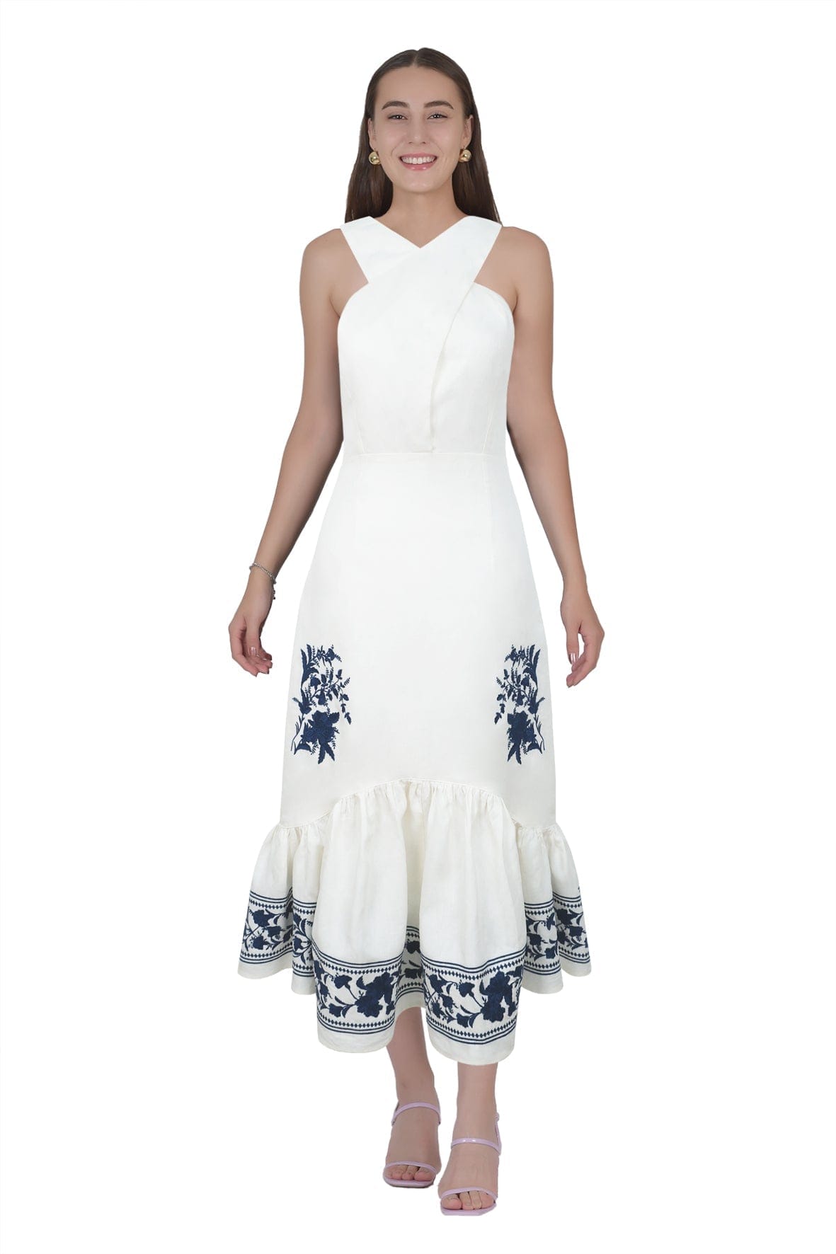 Fanm Mon Dresses XXS / Cream Jane Dress