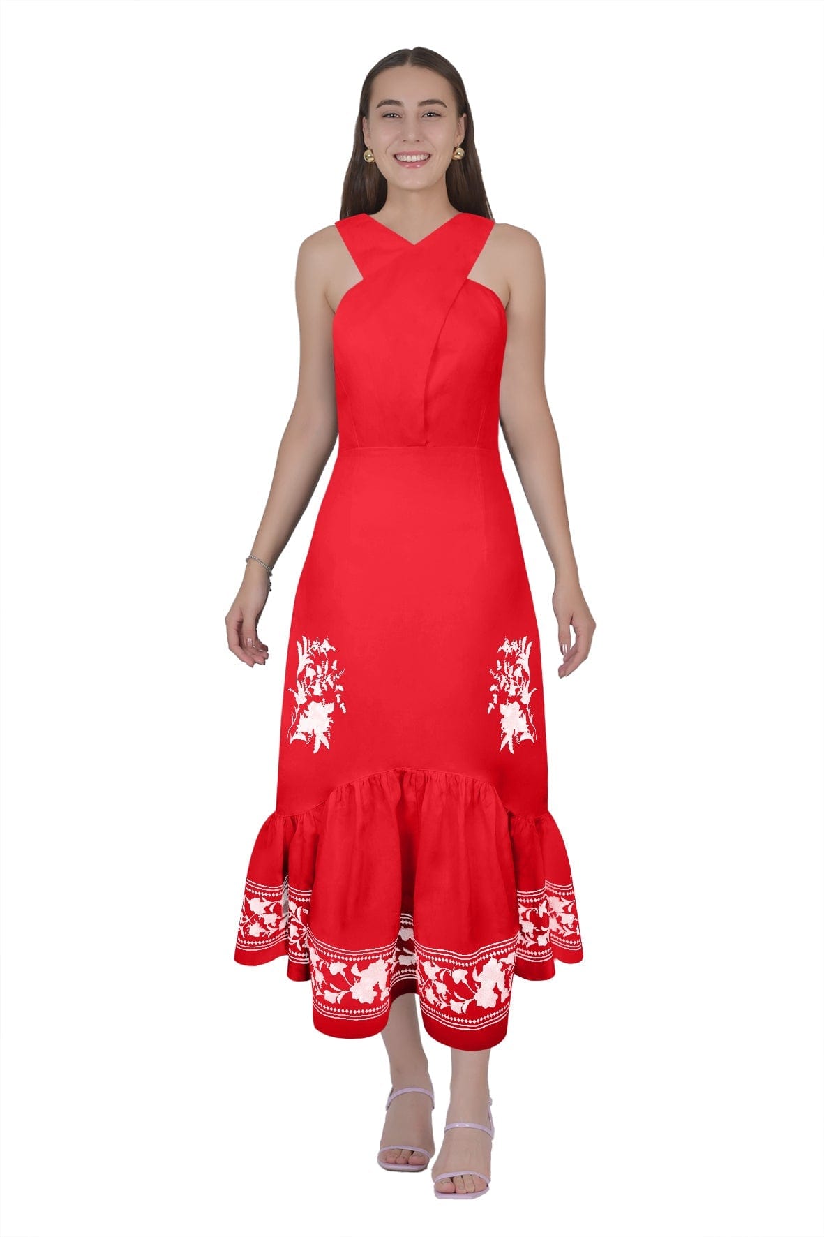 Fanm Mon Dresses XXS / Red Jane Dress