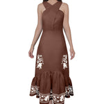 Fanm Mon Dresses XXS / Brown Jane Dress