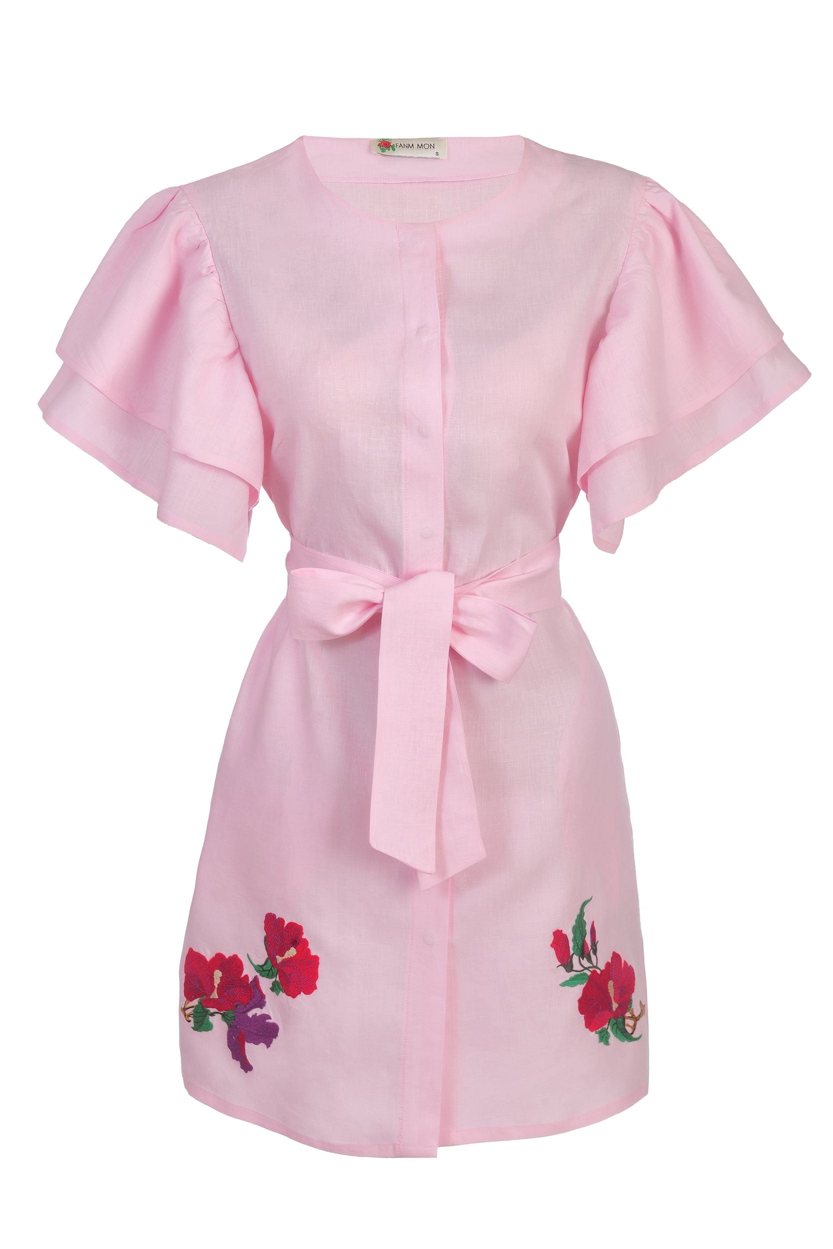 Fanm Mon Dresses L / Light Pink Kelly