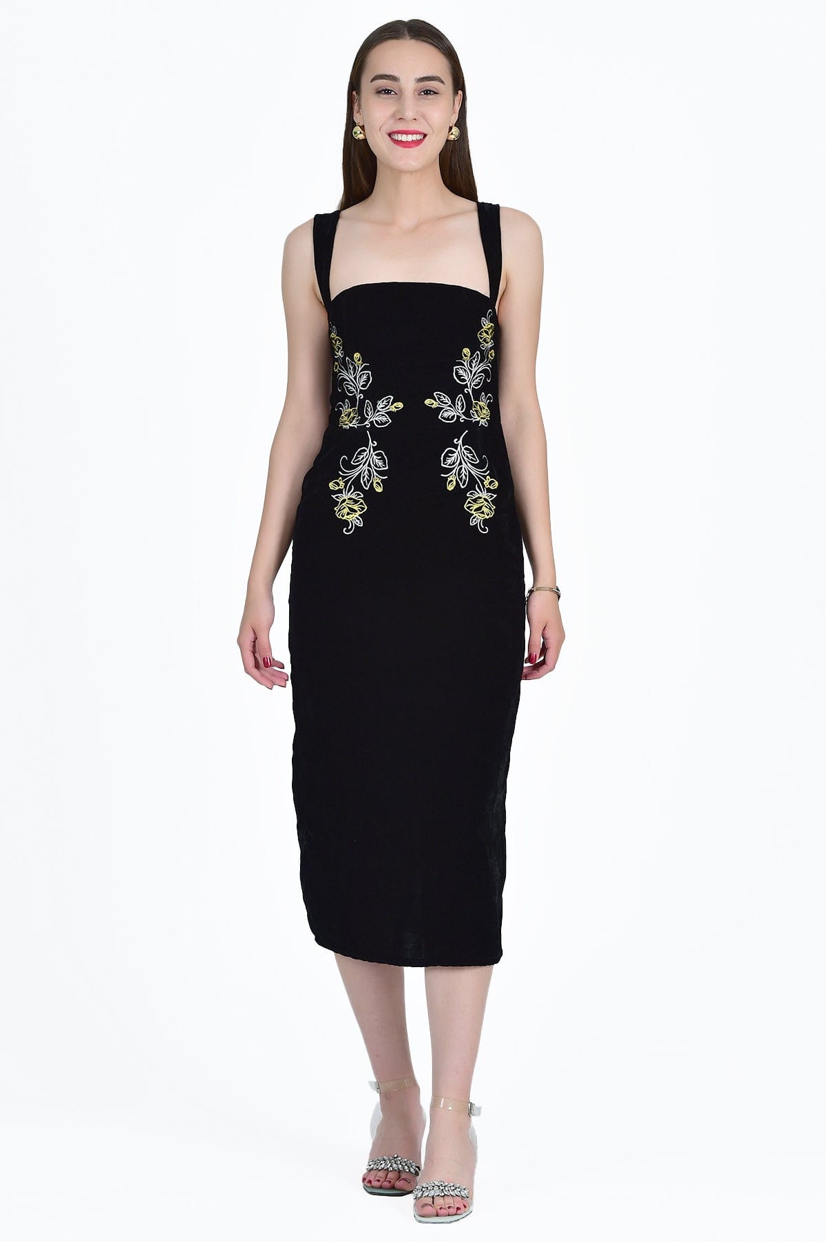 Fanm Mon Dresses XXS / Black Velvet Meltem Dress