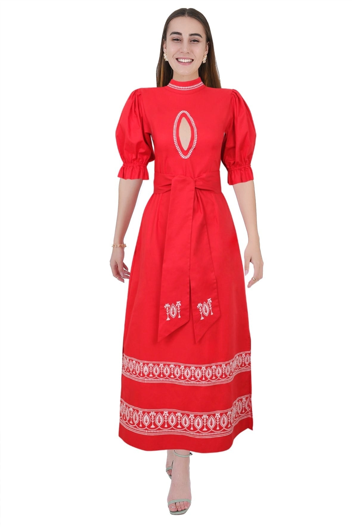 Fanm Mon Dresses XXS / Red Polly Dress