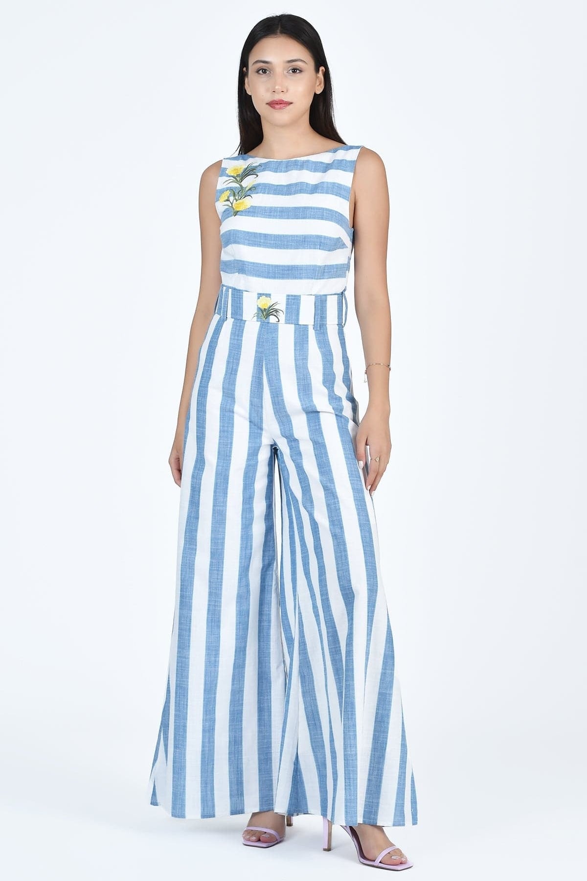 Fanm Mon Jumpsuit XXS / Blue Stripes Frances Jumpsuit