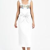 Fanm Mon Midi Dress XXS / White DOLCE DRESS