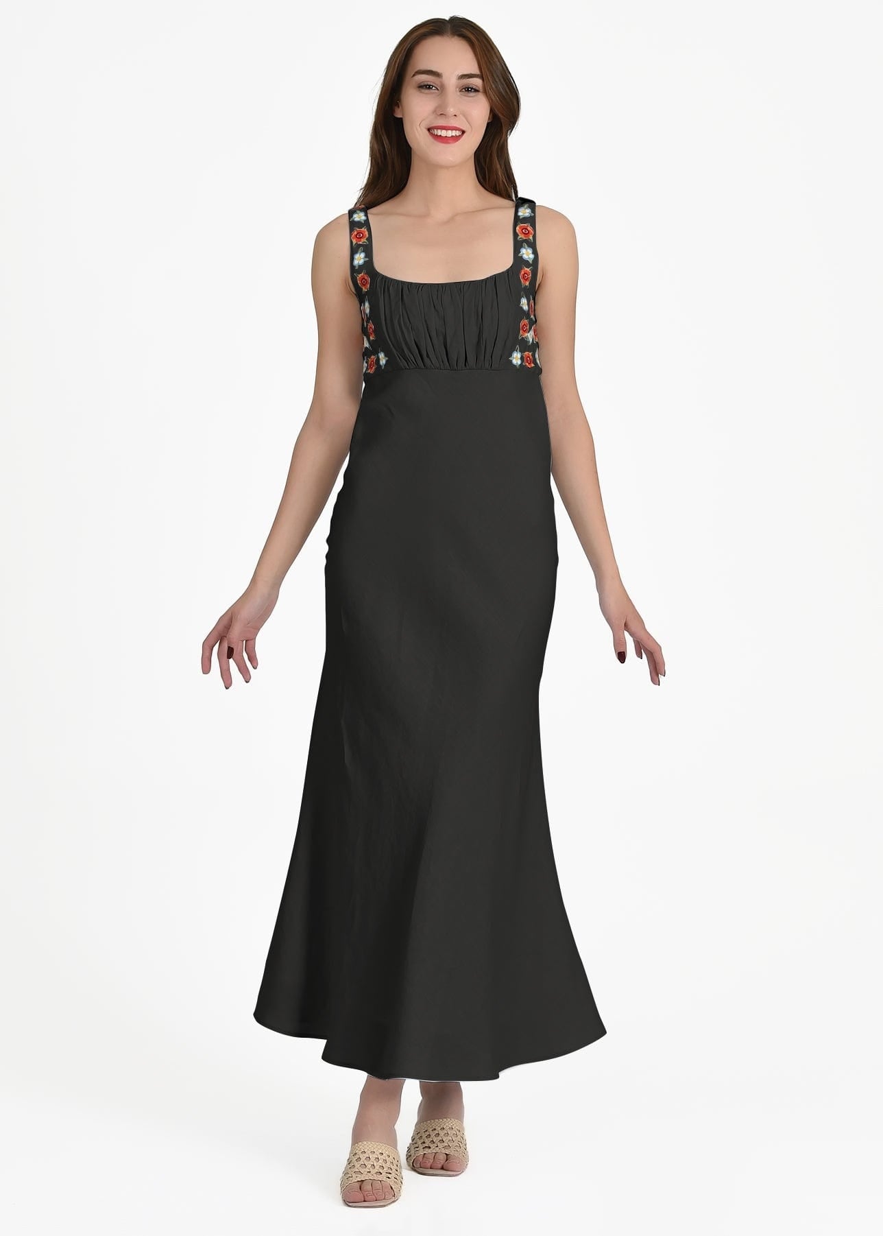 Fanm Mon Midi Dress XXS / Black LULU DRESS